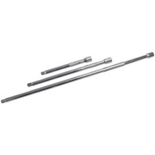Amtech 3 Piece 3/8'' Drive Extension Bar Set I4150 Size 6'' 10'' & 18''