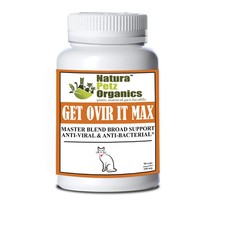 Organic Pet Systems Get Ovir It Max Immune Support for Cats - 90 Capsules