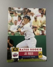 2005 Donruss - Rated Rookie Card Joe Mauer #48 Minnesota Twins. rookie card picture