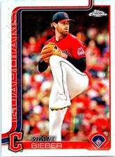 2025 Topps Chrome Logofractor Edition #13 Shane Bieber