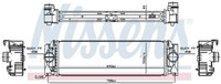 Nissens 961312 AnsaugluftküHler Passt Zu: Mercedes Sprinter 3,5-T (B906), Sprint