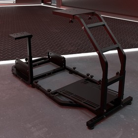 Supllueer Adjustable Racing Simulator Cockpit Stand Fits Logitech G920 G29 G923