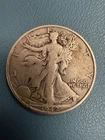 1942 Walking Liberty Half Dollar 90% Silver Very Good to Fine  #3590