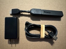 Roku 3600X 1080p Streaming Stick and AC Adapter No Remote