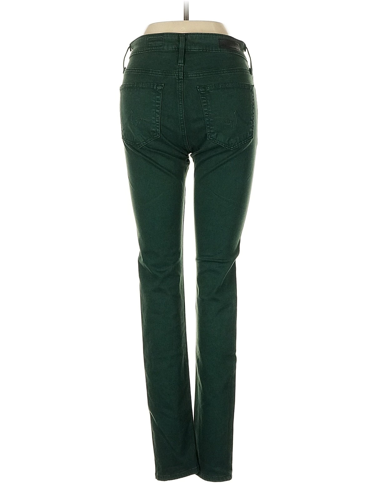 Adriano Goldschmied Women Green Jeans 24W thumbnail 2