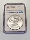 2017 American Silver Eagle – NGC MS70 “Early Releases”