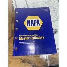 NAPA Remanufactured Master Cylinders Catalog 2011