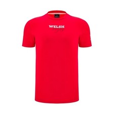 RUGBY WALIA – KOSZULKA FAN BAWEŁNIANA - MACRON - Sezon 2025/26