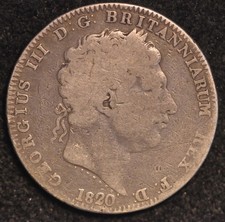 Crown 1820 2 over 1 ? LX George III S3787 (T92)