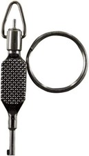ZAK Tool ZT-9P Knurled Flat Grip Swivel Handcuff Key w/ 1.5” Key Ring Polymer
