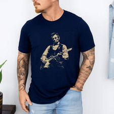 Abraham Lincoln Abe Lincoln Playing Guitar Retro Vintage T-Shirt
