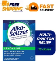 Heartburn Relief Lemon Lime, 36 Count