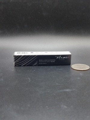 Plume Mini Lash & Brow Enhancing Serum Elite .1oz / 3ml NIB Travel BNIB 