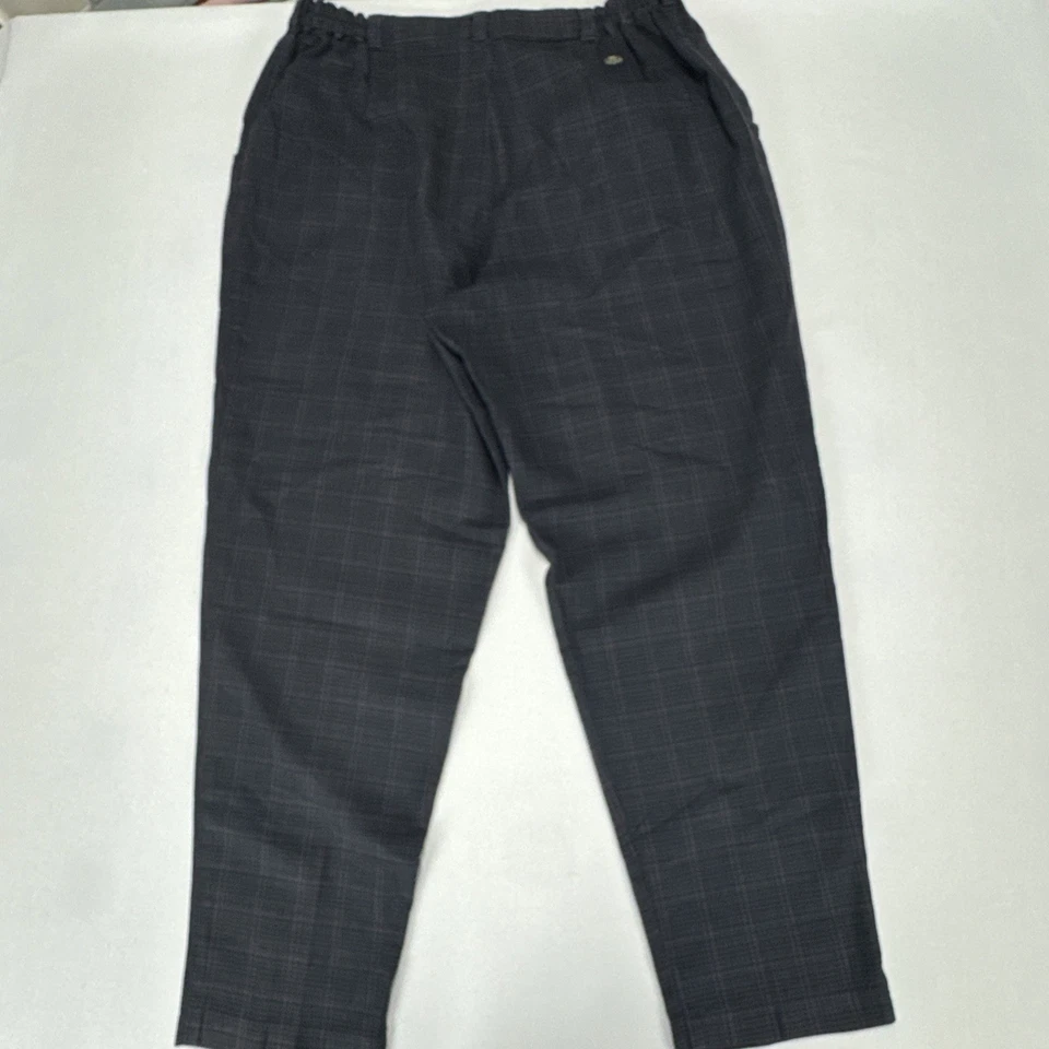 Pantalones chinos informales vintage LEE para hombre W36 L30 pata de gallo a cuadros holgados tapper Foto 4 de 4
