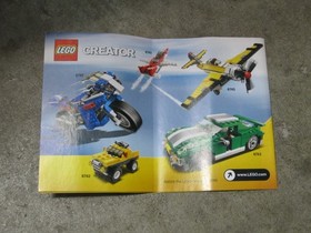 LEGO Lot of 5 Creator Sets (w/instructions) (used) 4918, 6741, 6742. 4915, 4838