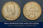 1904 Newfoundland 20 Cents — photo from another recent sale