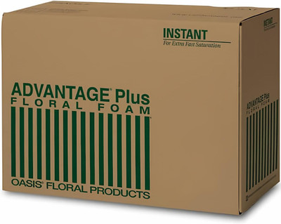 Oasis Advantage plus Floral Foam Blocks, Bulk 48 Pieces - Flower Arrangement Sup