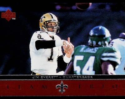 1996 Upper Deck - Team Trio #TT57 Jim Everett