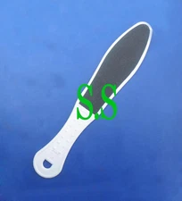 Foot Rasp File 10.5" Plastic Handle With Sand Paper Double Side Menicure B-737