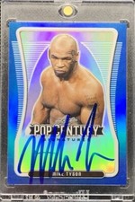 MIKE TYSON 2020 Leaf Pop Century ON CARD BLUE Refractor Auto Autograph /25 🔥