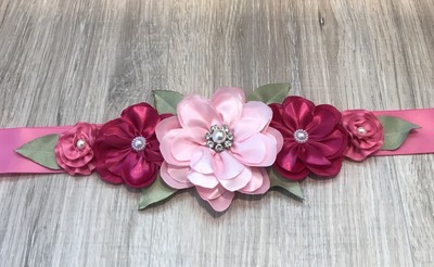 flower belt for baby shower