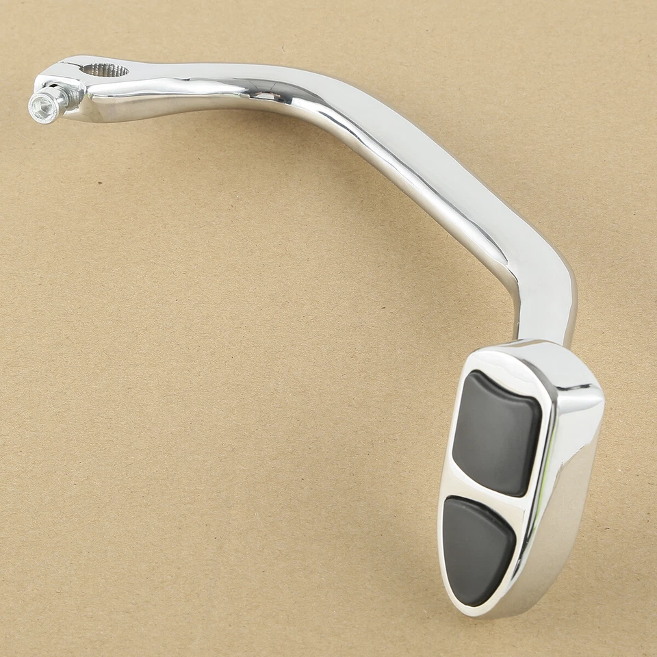 Palanca de pedal de freno cromada compatible con Honda Goldwing GL1800 2001-2017 F6B 2013-2016 Foto 3 de 4