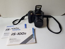 Appareil photo argentique Olympus IS 100s - zoom 28*110, flash escamotable