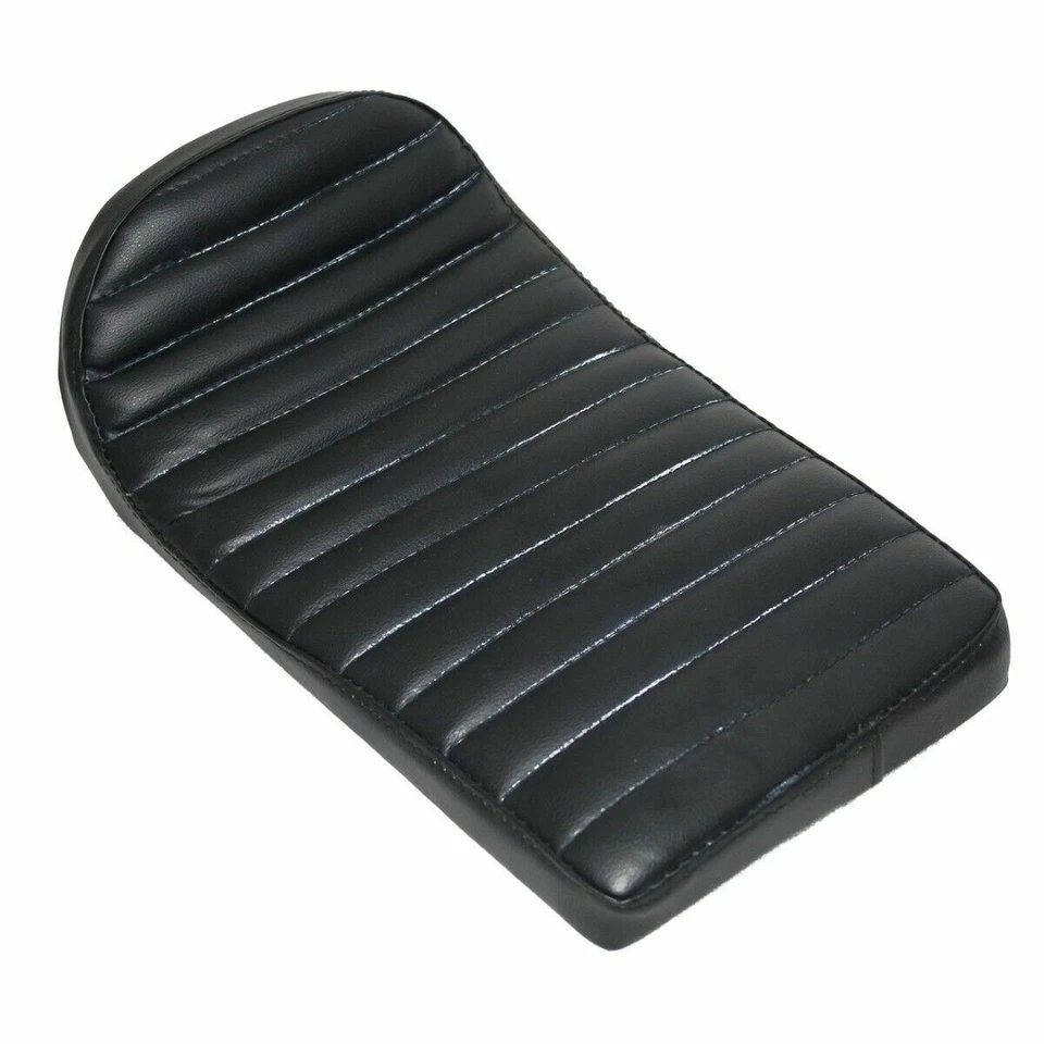 Asiento Benelli Mojave Negro Imitación Cuero Café Racer 260 360 Motocicletas EC Foto 3 de 4