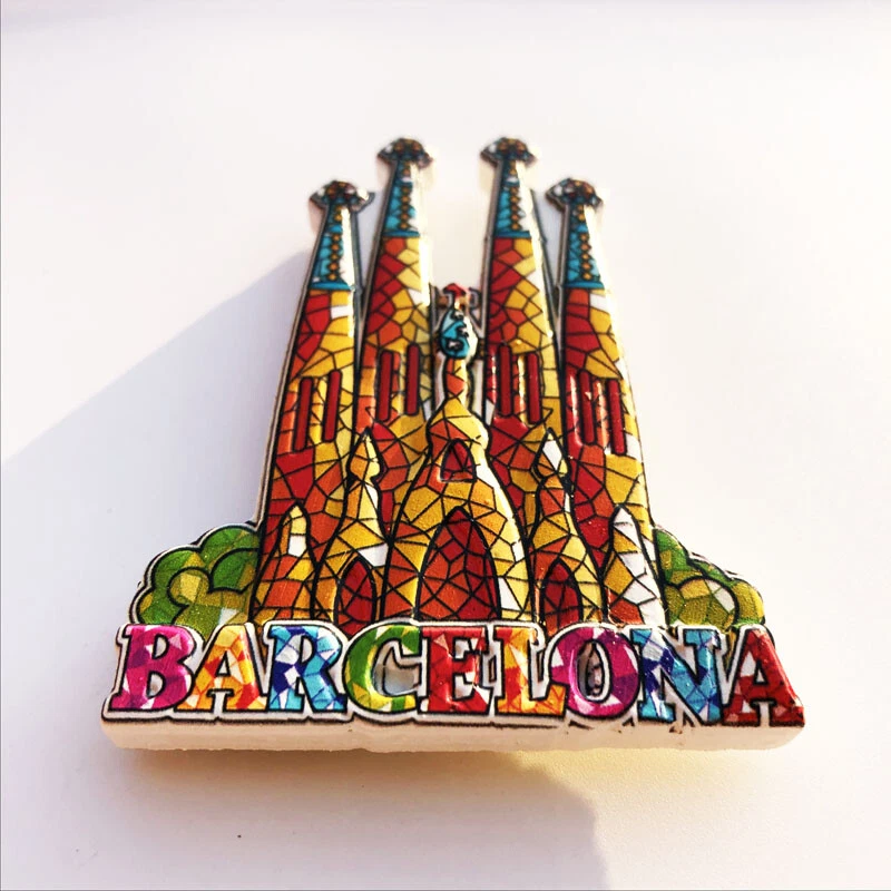 Spain Barcelona Cathedral Souvenir Magnet