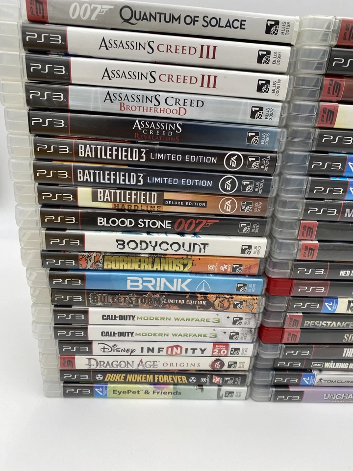 PS3 Video Game Store - Build a Collection Cheap - Many Games to Choose From - Image 2 of 4