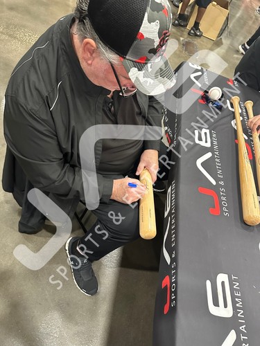 Jack Clark autograph signed inscribed baseball bat MLB San Francisco Giants JSA - Picture 5 of 5