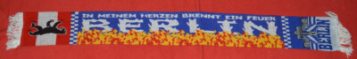 Scarf/merchandise from Berlin, ''A fire burns in my heart - Berlin''