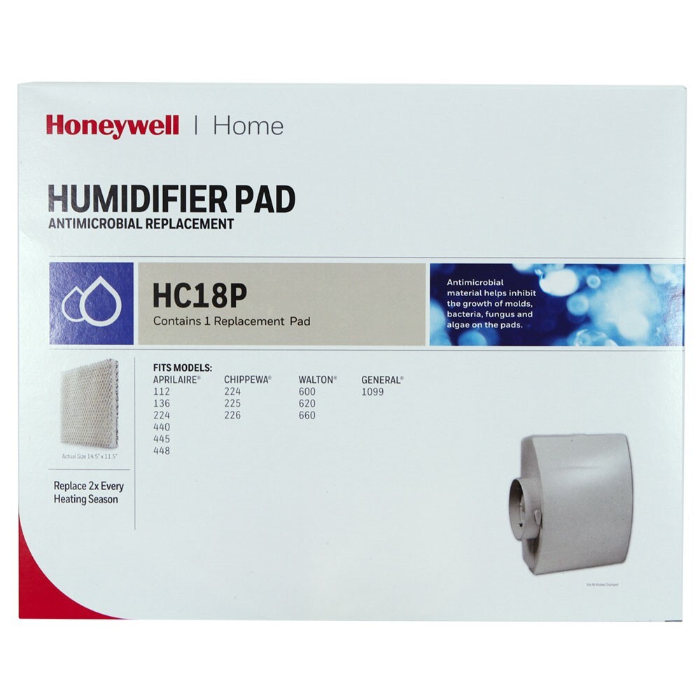 (2) Honeywell HC18P1009 Antimicrobial Humidifier Filter Pad For Aprilaire