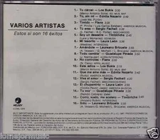 CD No Longer Made Rare Estos Si Son 16 Exitos Tu Eres Sergio Facheli No Controle