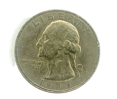 D. WASHINGTON 1983 QUARTER DOLLAR. LIBERTY/ IN GOD WE TRUST | eBay