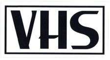 VHS Sticker