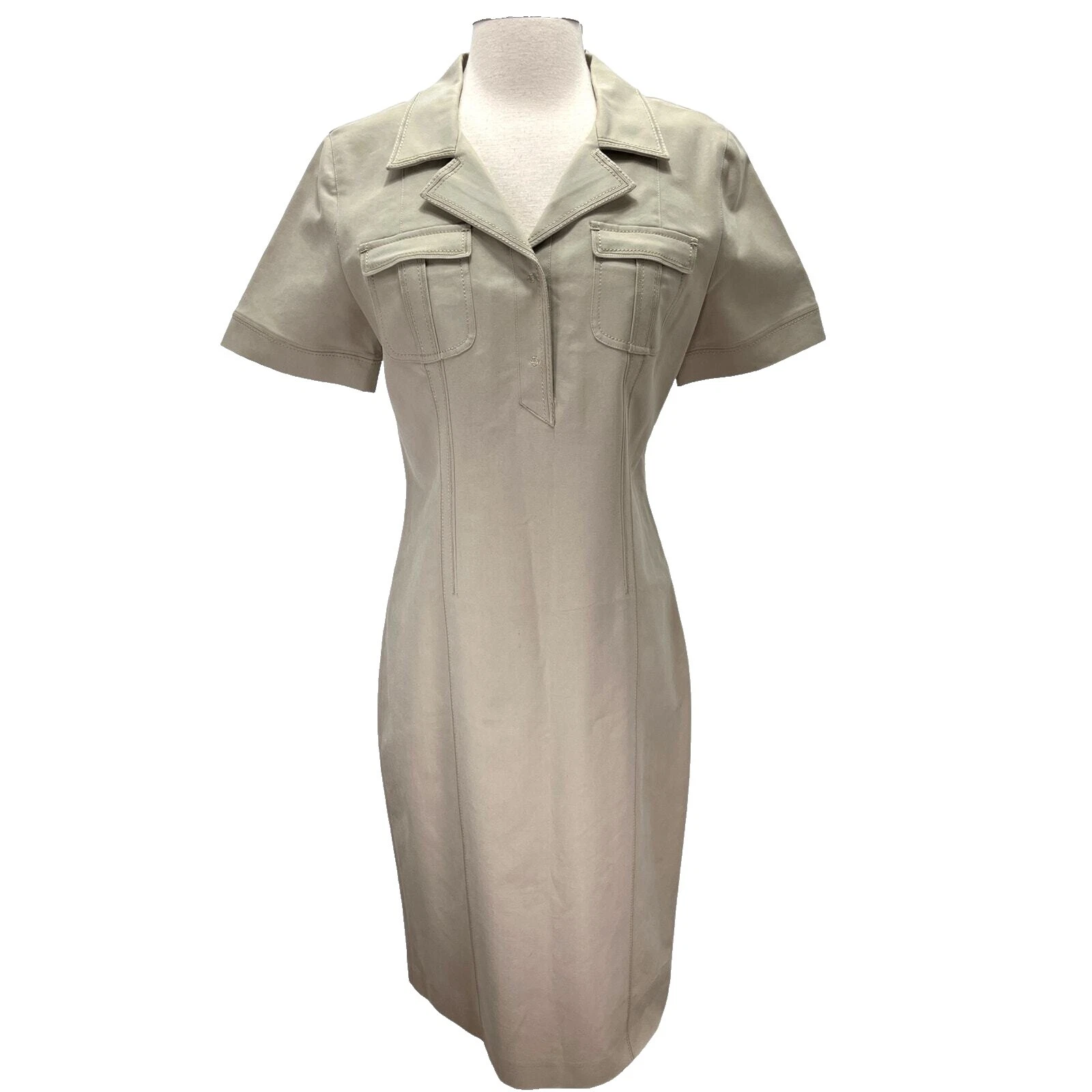 Однотонные платья-рубашки Elie Tahari