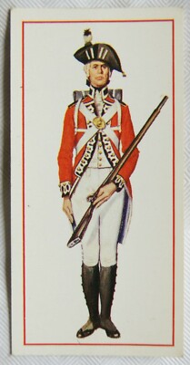 Craven Black Cat Militäruniformen Nr. 10 Erste Fußschützer, Gefreiter 1791