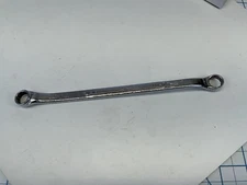 S-K B-1214, 3/8in. X 7/16in. 12pt Offset Box End Wrench, USA Made