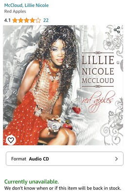 LILLIE NICOLE MCCLOUD - RED APPLES - OUT OF PRINT! | eBay