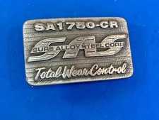 SAS Shure Alloy Steel Corp Belt Buckle Total Wear Control By Cd Hit