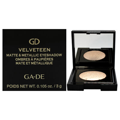Velveteen Matte and Metallic Eyeshadow-188 Quartz by GA-DE for Women - 0.105 oz