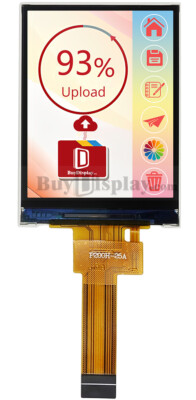 2 inch 240x320 IPS TFT LCD Display with Connector FPC