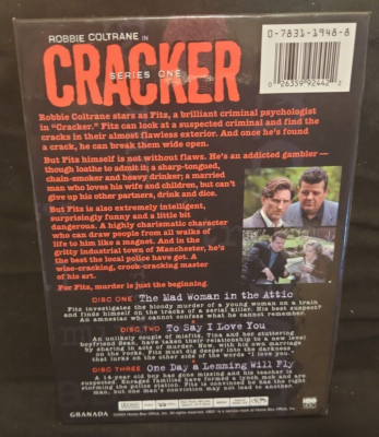 Robbie Coltrane in Cracker (Series 1) HBO DVD Video The mad woman