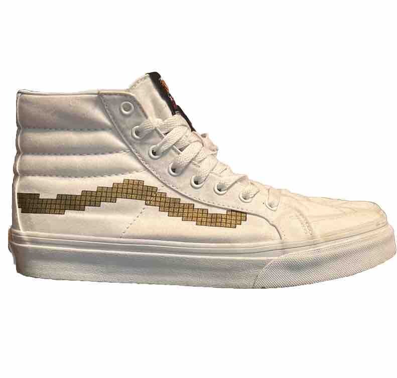 Vans Sk8 Hi Slim Nintendo Women's Size Women 7.5 Men 6 Console Gold Mario