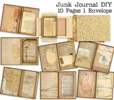 Junk Journal DIY Kit - Junk Journal, Journal, Smash Book -EZ-7011