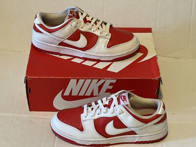 NIKE DUNK LOW CHAMPIONSHIP RED (2021) SIZE 9.5 MEN DD1391-600 OG