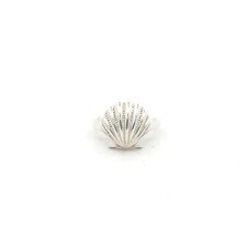 Sterling Silver Scallop Sea Shell Ring Size 7 