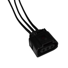 Stecker 3-polig Reparatursatz f&uuml;r VW Audi Skoda Seat 1J0973723 weiblich Kabel