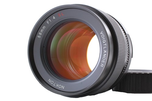 Voigtlander NOKTON 58mm F1.4 SLIIS Ai-S Black Rim for Nikon F